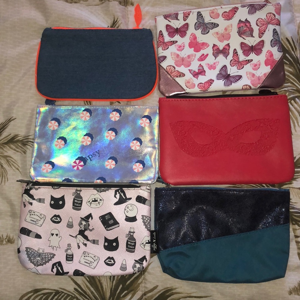 All together Makeup/clutch bags
